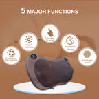 Back Neck Massage Pillow with Heating Function