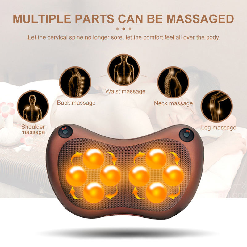 Back Neck Massage Pillow with Heating Function