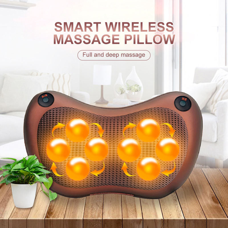 Back Neck Massage Pillow with Heating Function