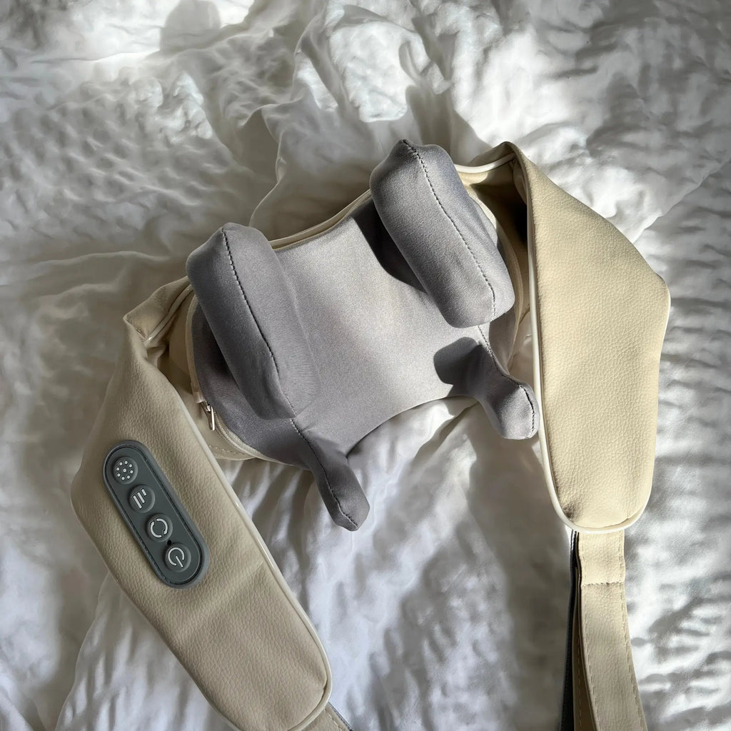 Cordless Neck & Back Massager with Heat Therapy